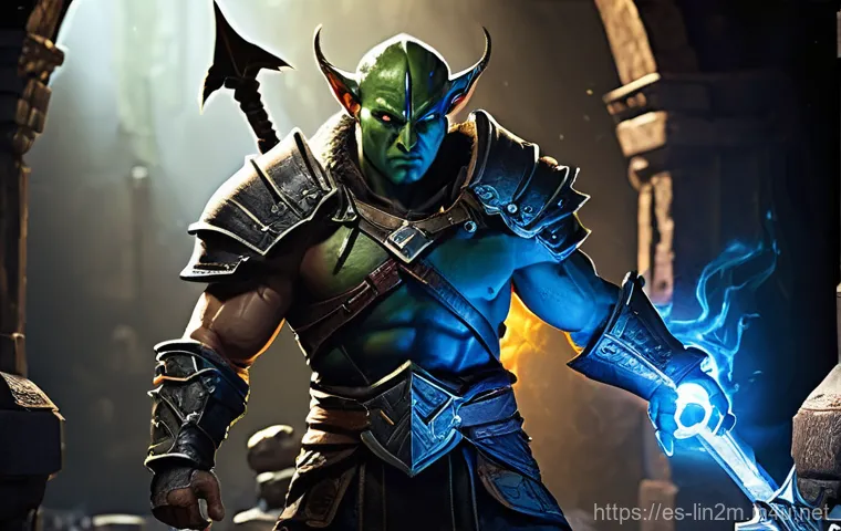 리니지2M 오토 기능 설정 - **Prompt 1: Potion Configuration – The Strategic Healer**
    "A male fantasy warrior, muscular and ...